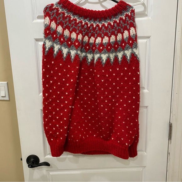 Hand knit vintage sweater - Picture 4 of 4